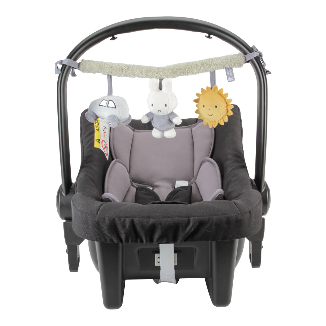 Miffy - Car Seat Toy - Fluffy Blue - Mabel & Fox