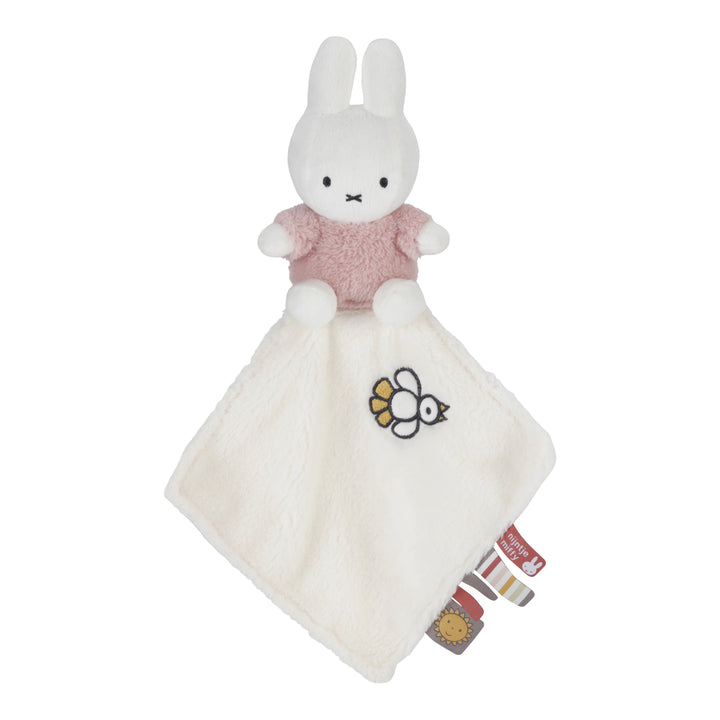 Miffy - Cuddle Cloth - Fluffy Pink - Mabel & Fox