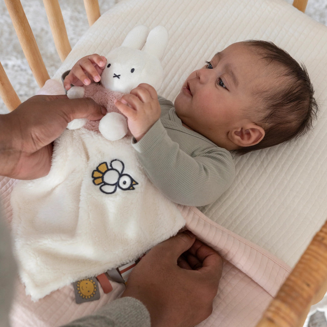 Miffy - Cuddle Cloth - Fluffy Pink - Mabel & Fox