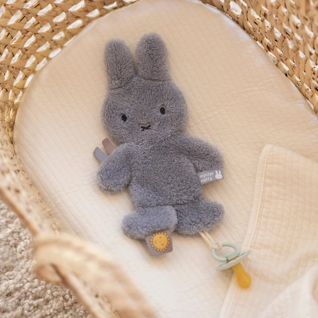 Miffy - Dummycloth - Fluffy Blue - Mabel & Fox