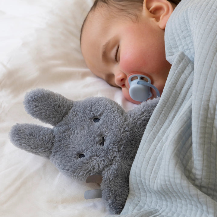 Miffy - Dummycloth - Fluffy Blue - Mabel & Fox