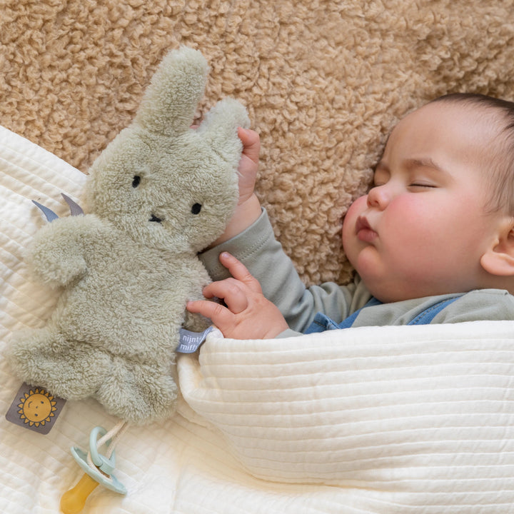 Miffy - Dummycloth - Fluffy Green - Mabel & Fox
