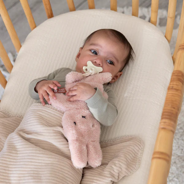 Miffy - Dummycloth - Fluffy Pink - Mabel & Fox