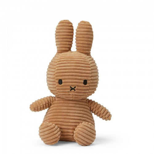 Miffy - Eco Cuddly Toy - Corduroy Beige - 23cm - Mabel & Fox