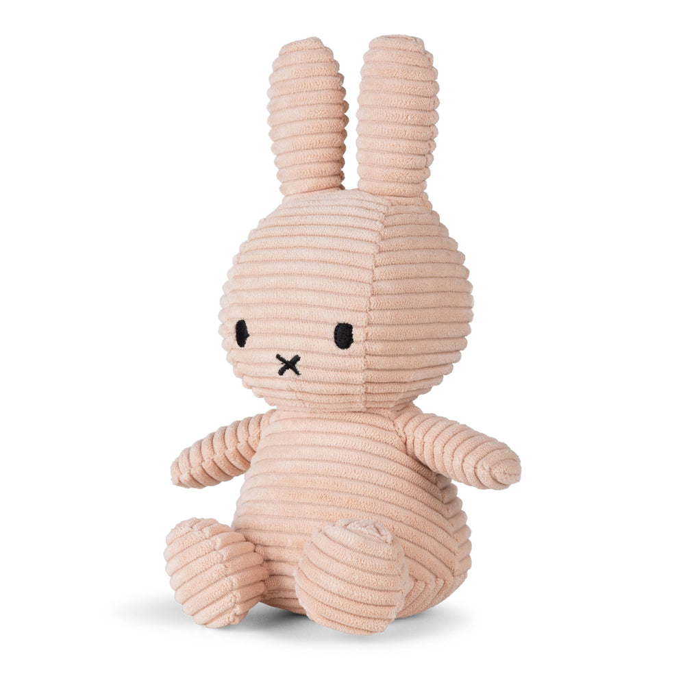Miffy - Eco Cuddly Toy - Corduroy Misty Rose - 23cm - Mabel & Fox