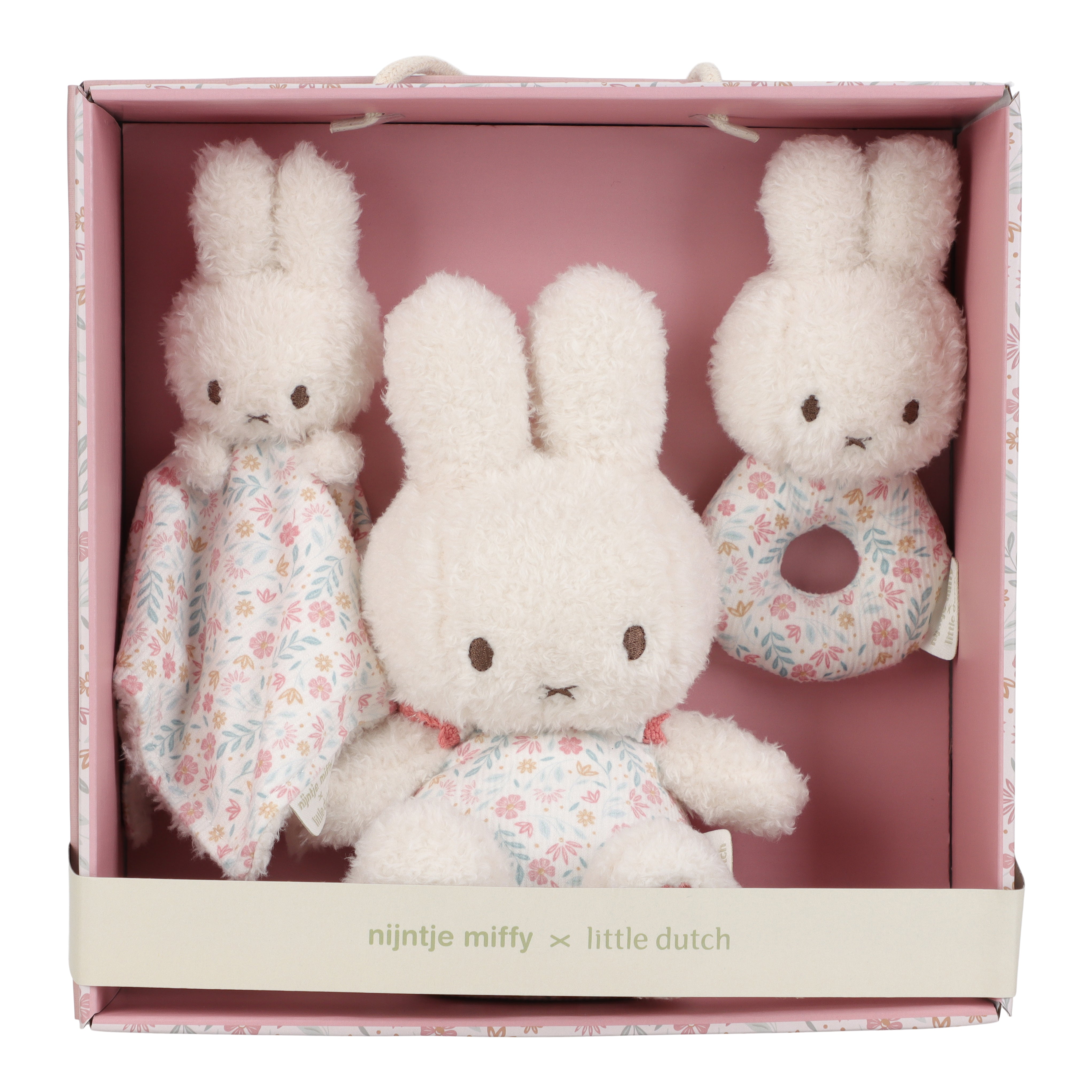 バイヤー厳選用品 Little Dutch Fox & Mabel | Blossom Lucky - Giftbox - Miffy x がらがら・ラトル