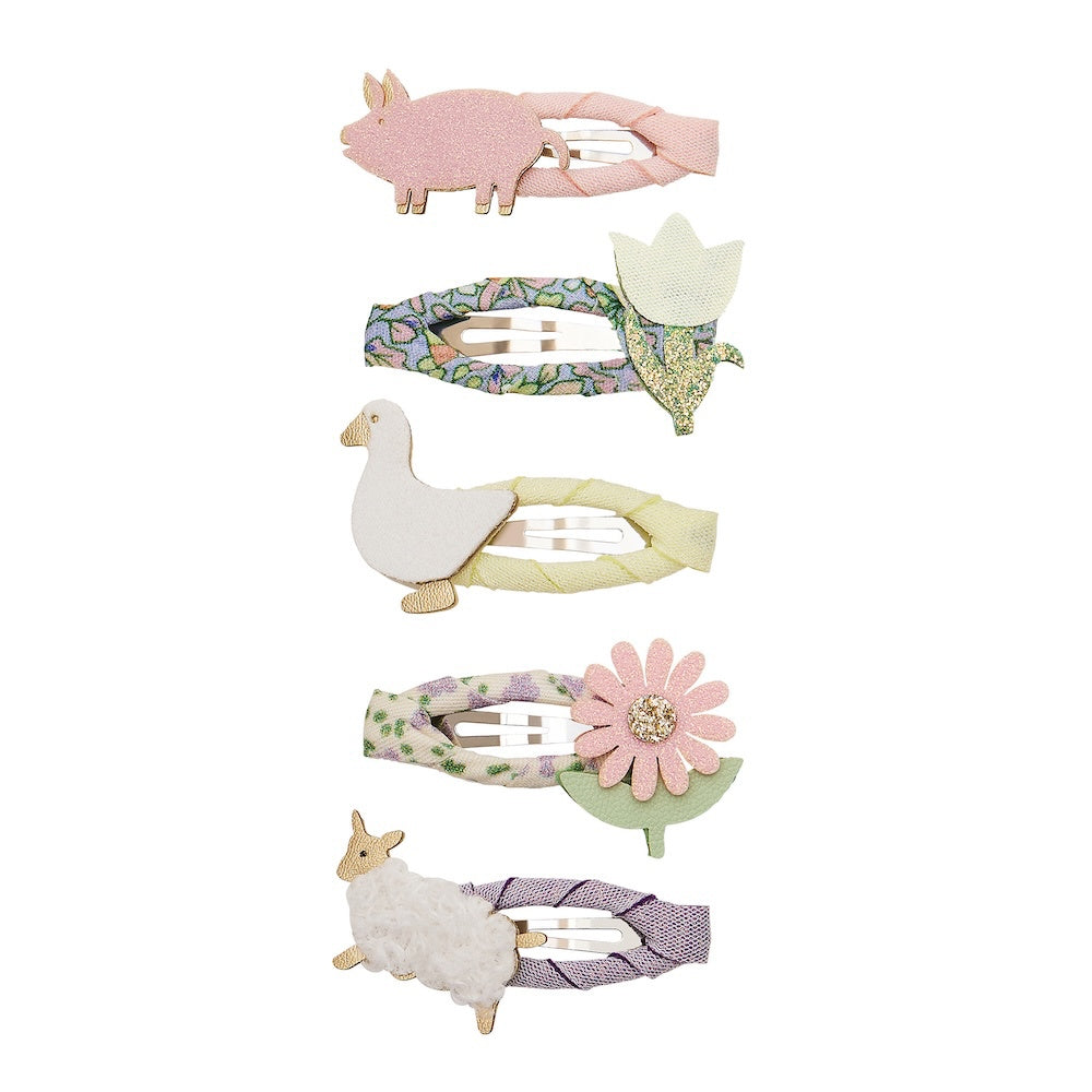 Mimi & Lula – Farmyard Mini Clic Clacs - Mabel & Fox