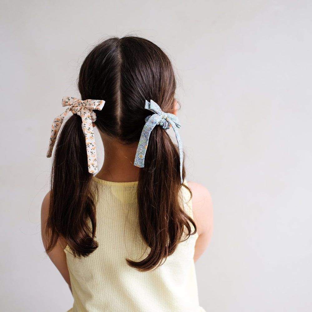 Mimi & Lula – Hair Accessories – Floral Bow Scrunchies - Mabel & Fox