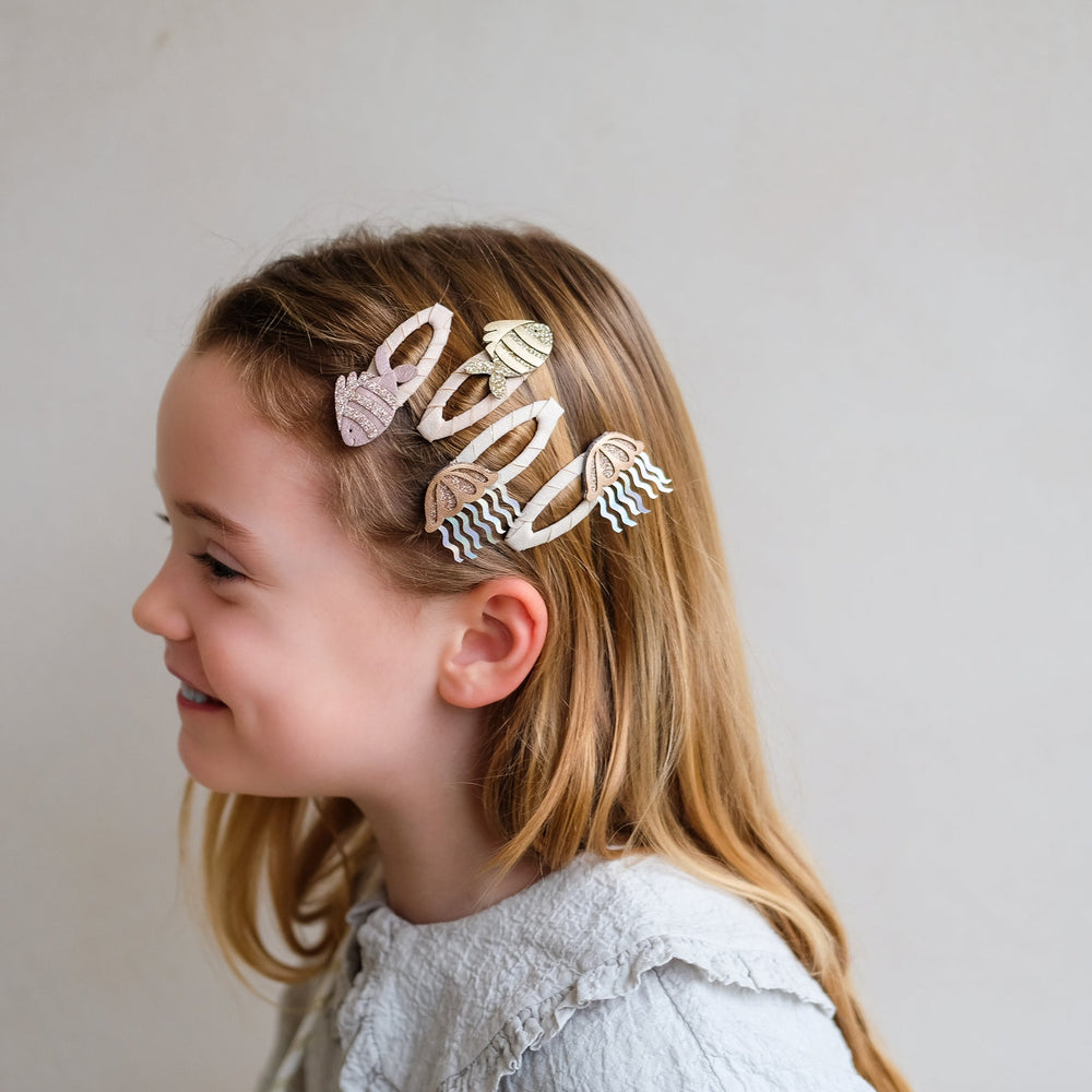 Mimi & Lula – Hair Clips – Fishy Friends Clic Clacs - Mabel & Fox