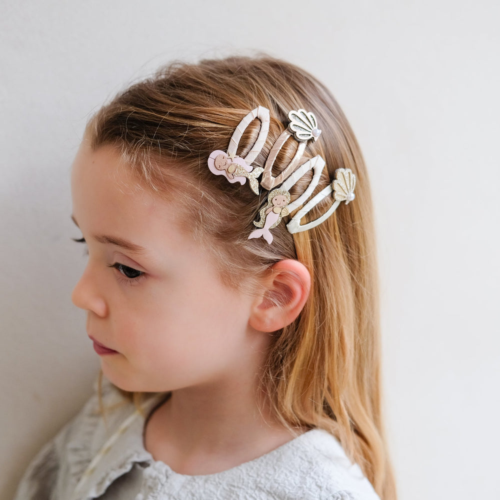 Mimi & Lula – Hair Clips – Mermaid Clic Clacs - Mabel & Fox