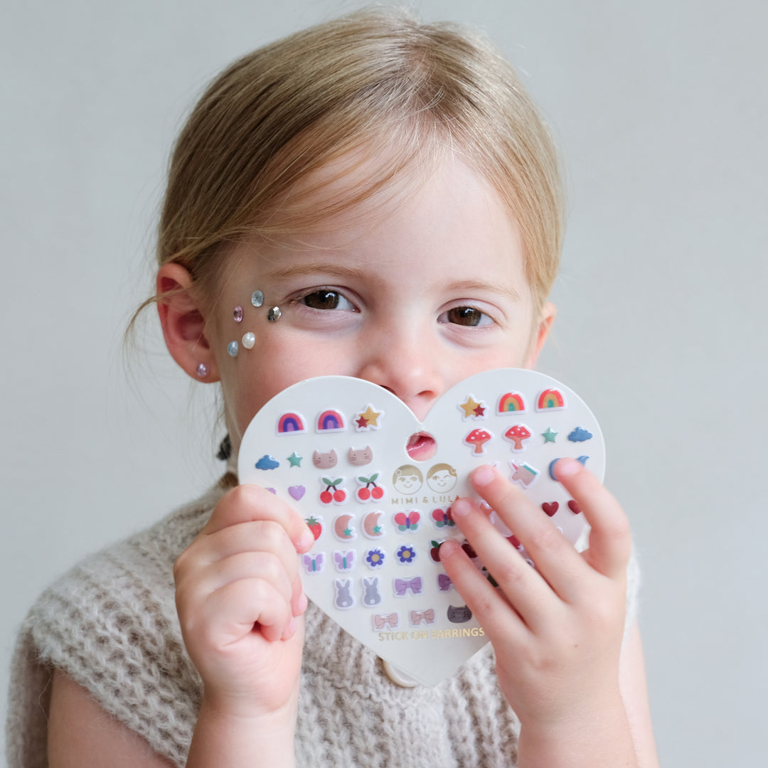 Mimi & Lula – Mixed Novelty Stick On Earrings - Mabel & Fox