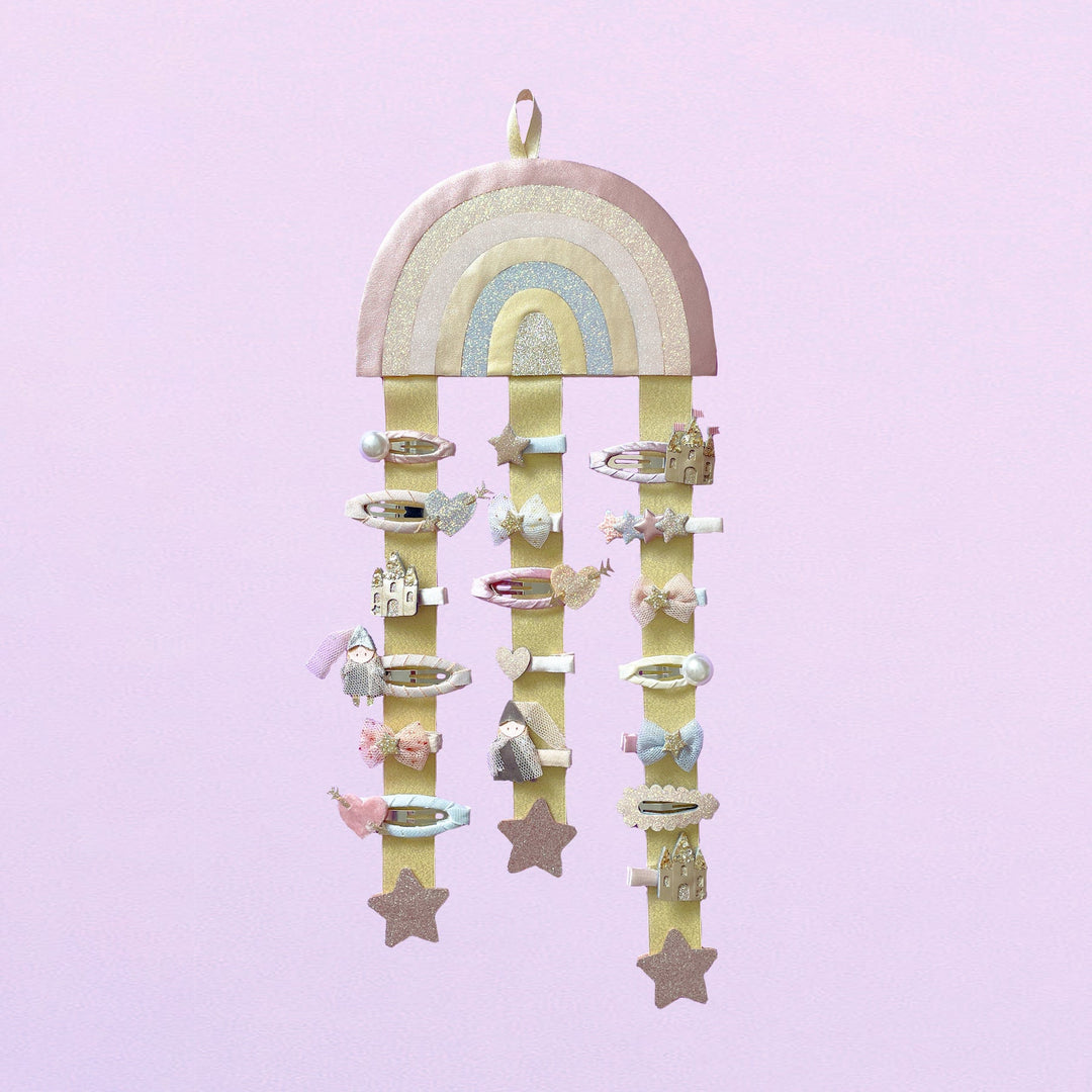 Mimi & Lula – Pink Rainbow Wall Hanger - Mabel & Fox