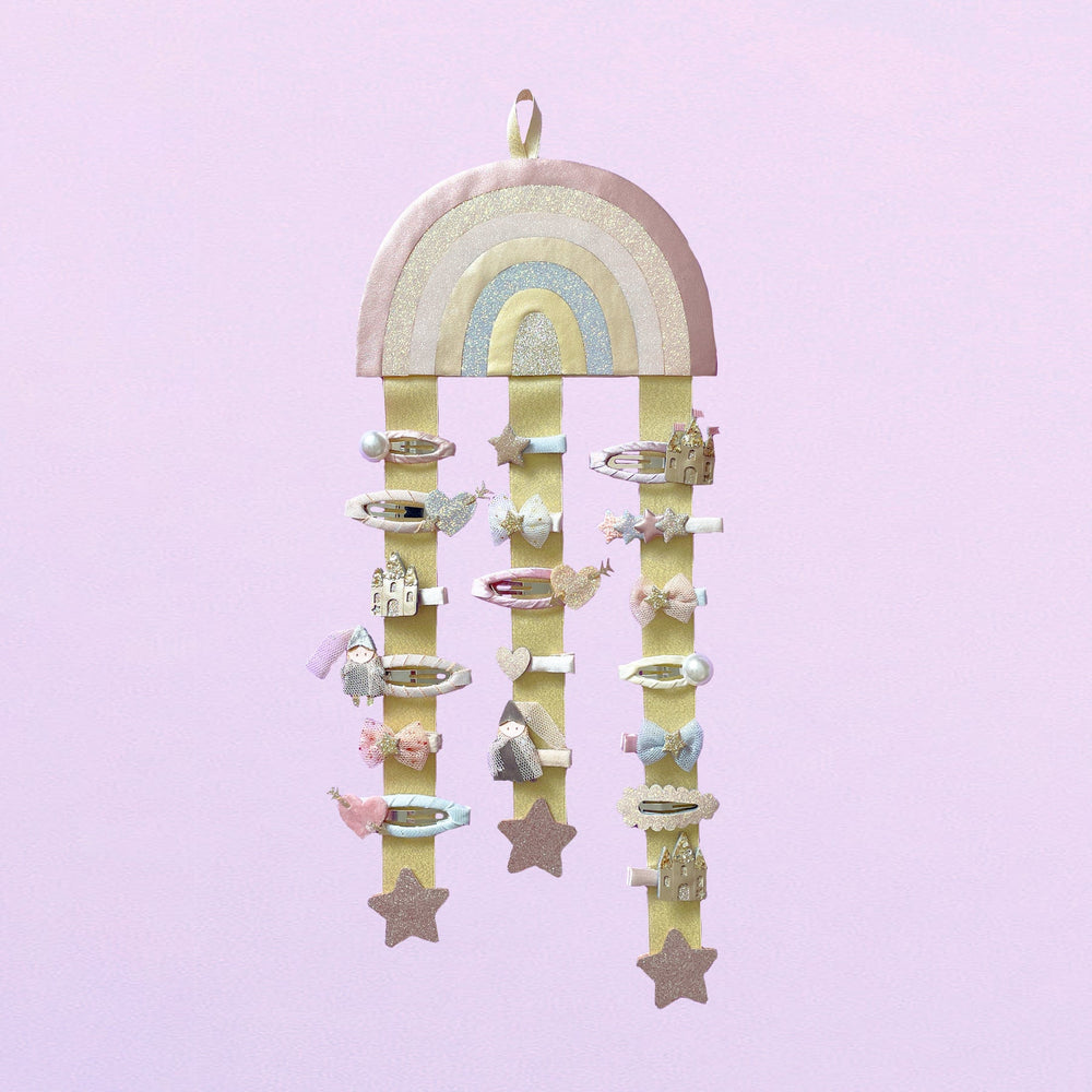 Mimi & Lula – Pink Rainbow Wall Hanger - Mabel & Fox