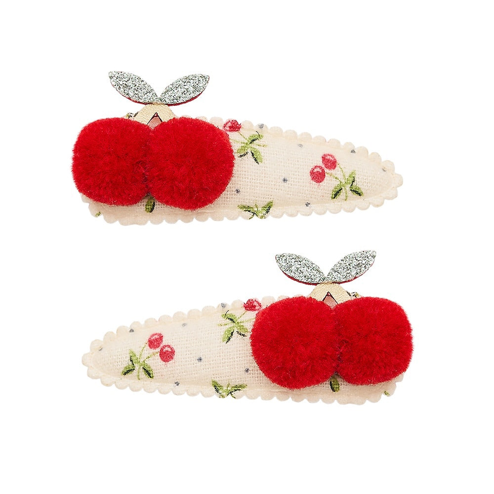 Mimi & Lula – Pom Pom Cherries Clic Clacs - Mabel & Fox