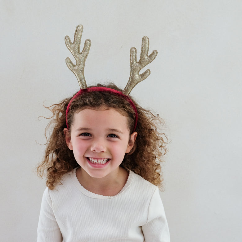 Mimi & Lula - Rudolph Antlers - Mabel & Fox
