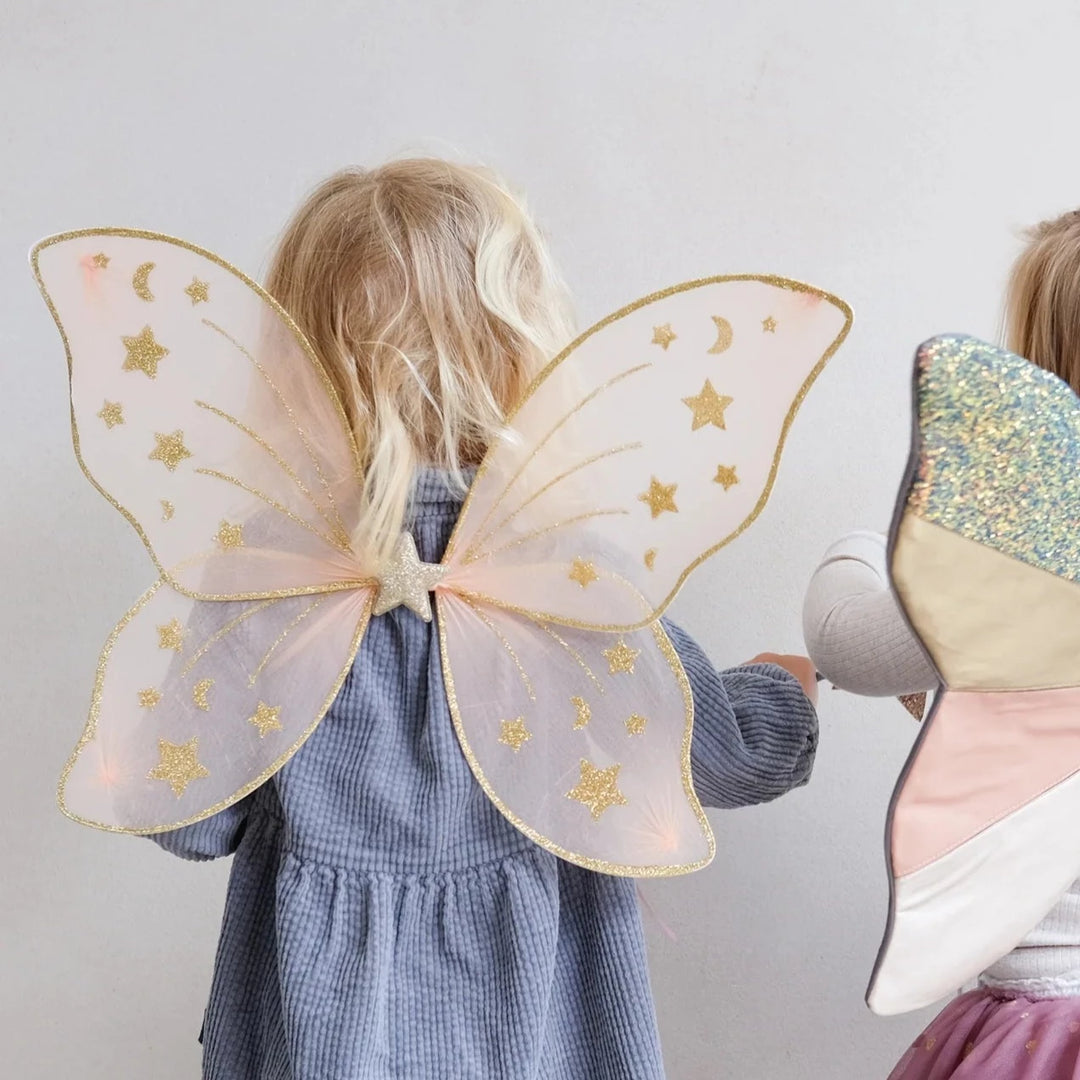 Mimi & Lula - Starry Night Wings - Pink - Mabel & Fox