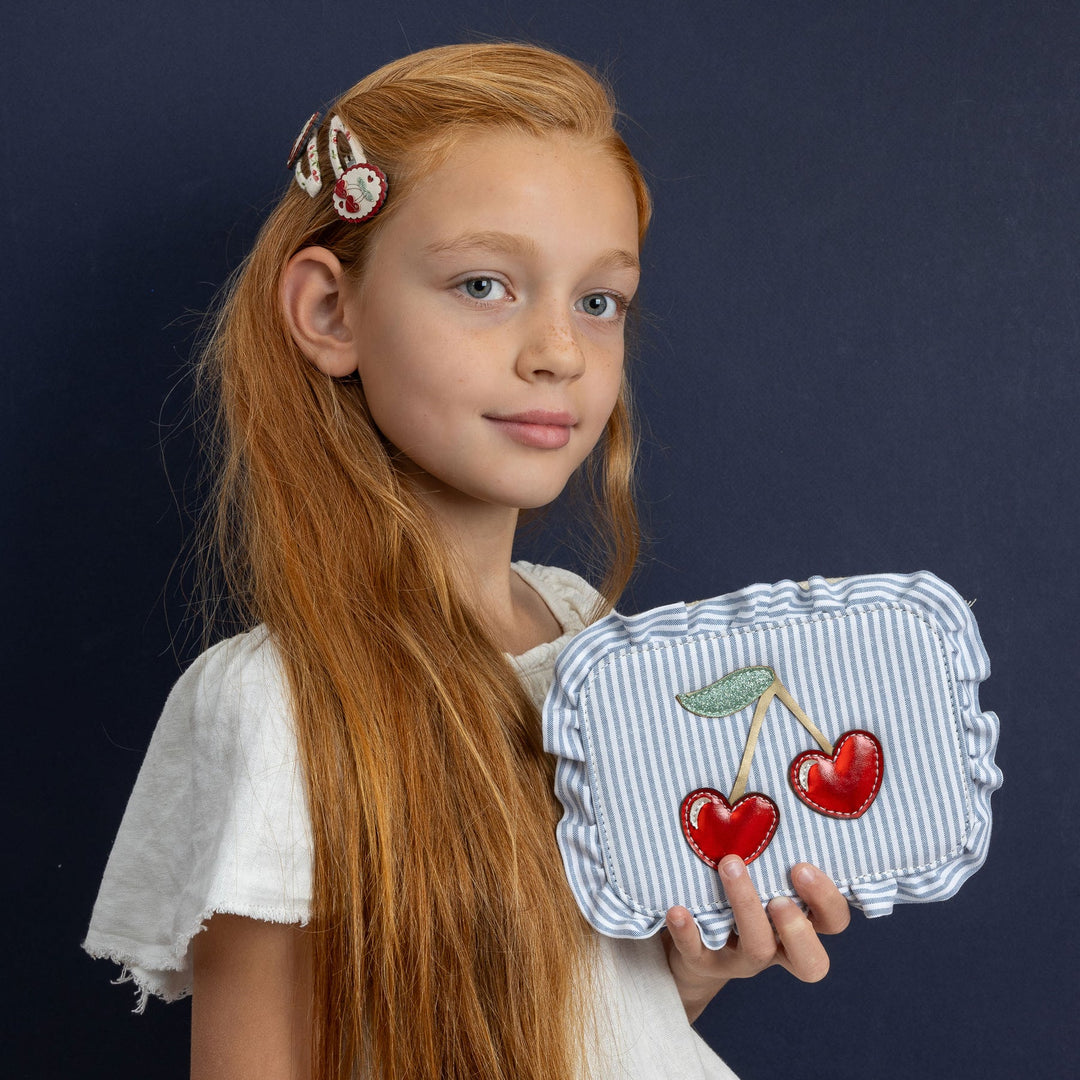 Mimi & Lula – Striped Cherry Bag - Mabel & Fox