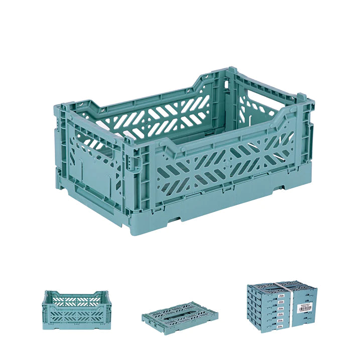 Aykasa Folding Storage Crate - Mini - Teal
