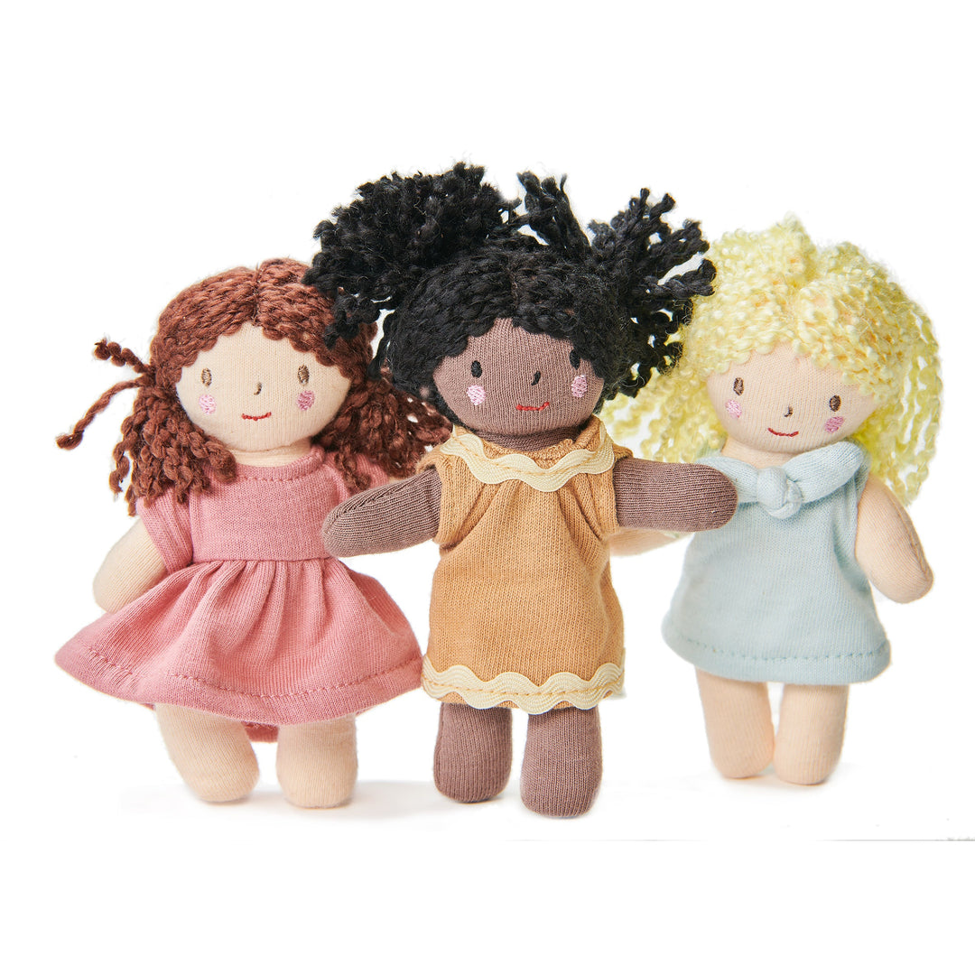 ThreadBare Design - Mini Dolls Gift Set of 3 + Gift Box