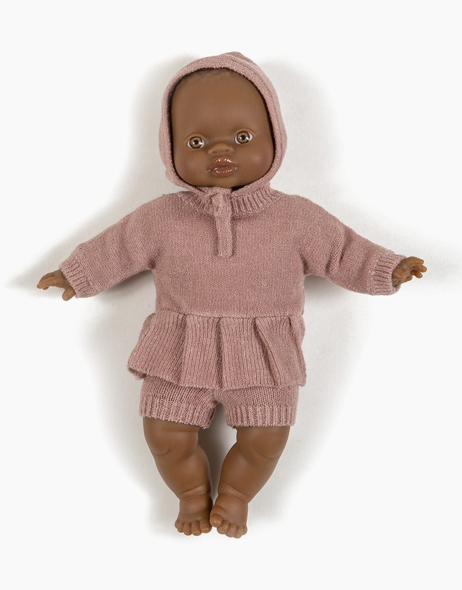 MiniKane - Félicie Set- Tea Pink Knit - Mabel & Fox