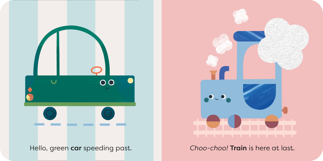 MiniTouch - Touch And Feel Book - On The Go - Mabel & Fox