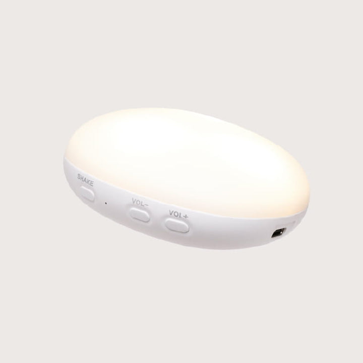 Moonie – Organic Humming Seal with Lamp – Polar - Mabel & Fox