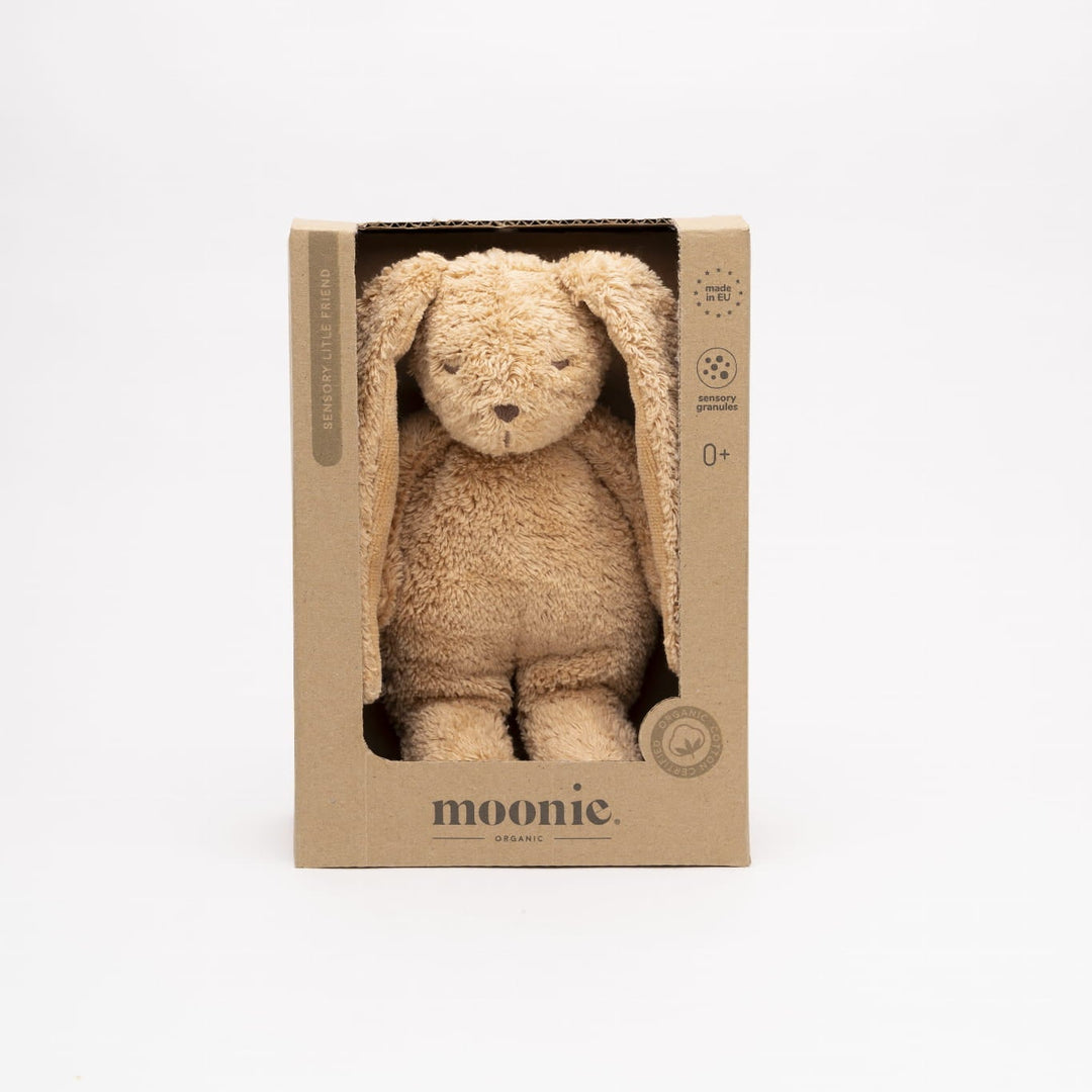 Moonie – Sensory Teddy – Cappuccino - Mabel & Fox