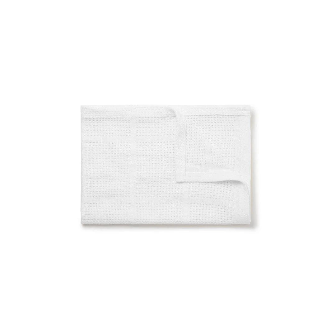 Baby Mori - Cellular Baby Blanket - White