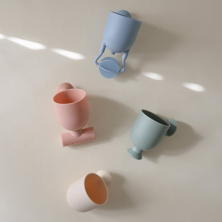 Mushie - Bath Play Set - Pour & Play - Mabel & Fox