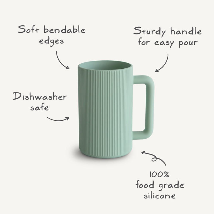 Mushie - Bath Rinse Cup - Shifting Sands - Mabel & Fox