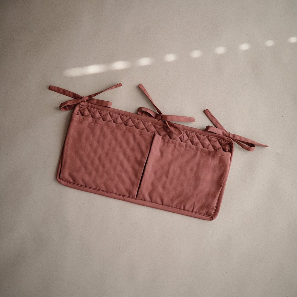 Mushie - Cot Pocket - Cognac - Mabel & Fox
