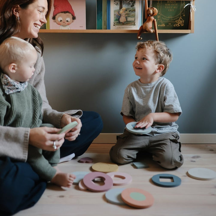 Mushie - Foam Bath Puzzle - Mabel & Fox