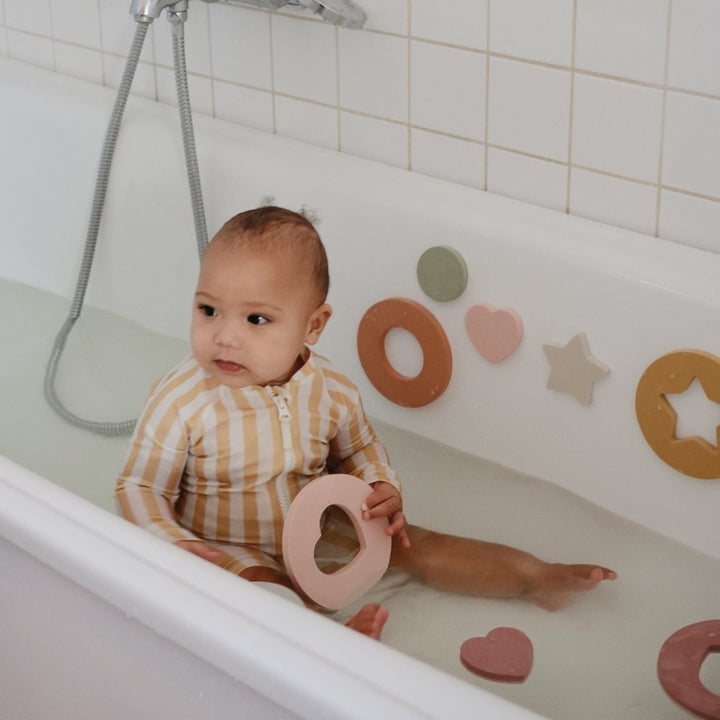 Mushie - Foam Bath Puzzle - Mabel & Fox