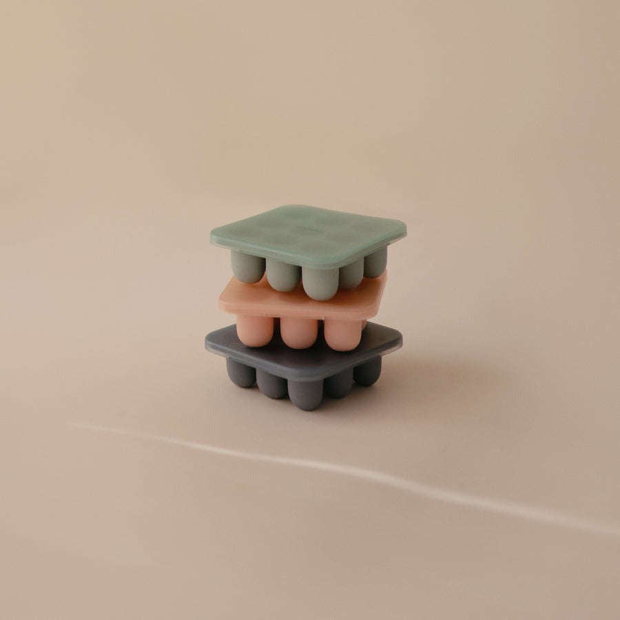 Mushie - Fresh Food Feeder Freezer Tray - Blush - Mabel & Fox