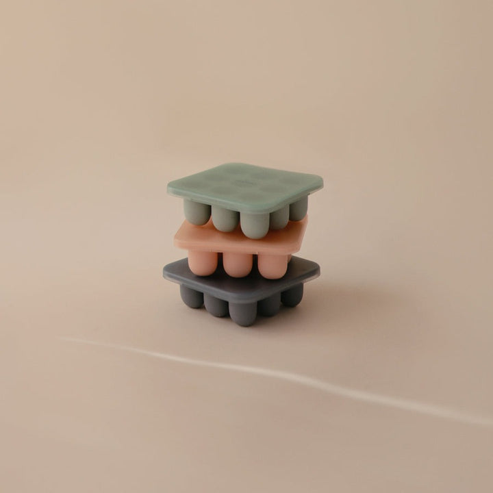 Mushie - Fresh Food Feeder Freezer Tray - Blush - Mabel & Fox