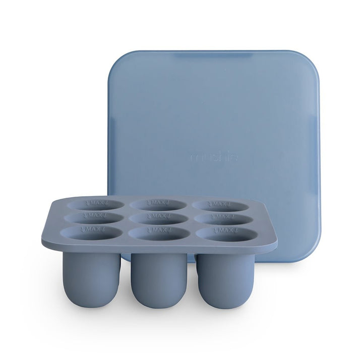 Mushie - Fresh Food Feeder - Freezer Tray - Tradewinds - Mabel & Fox