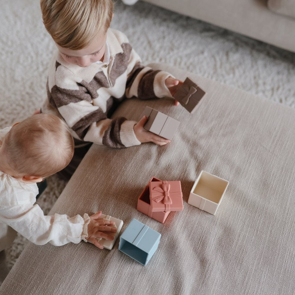 Mushie - Mix & Match Present Toy - Mabel & Fox