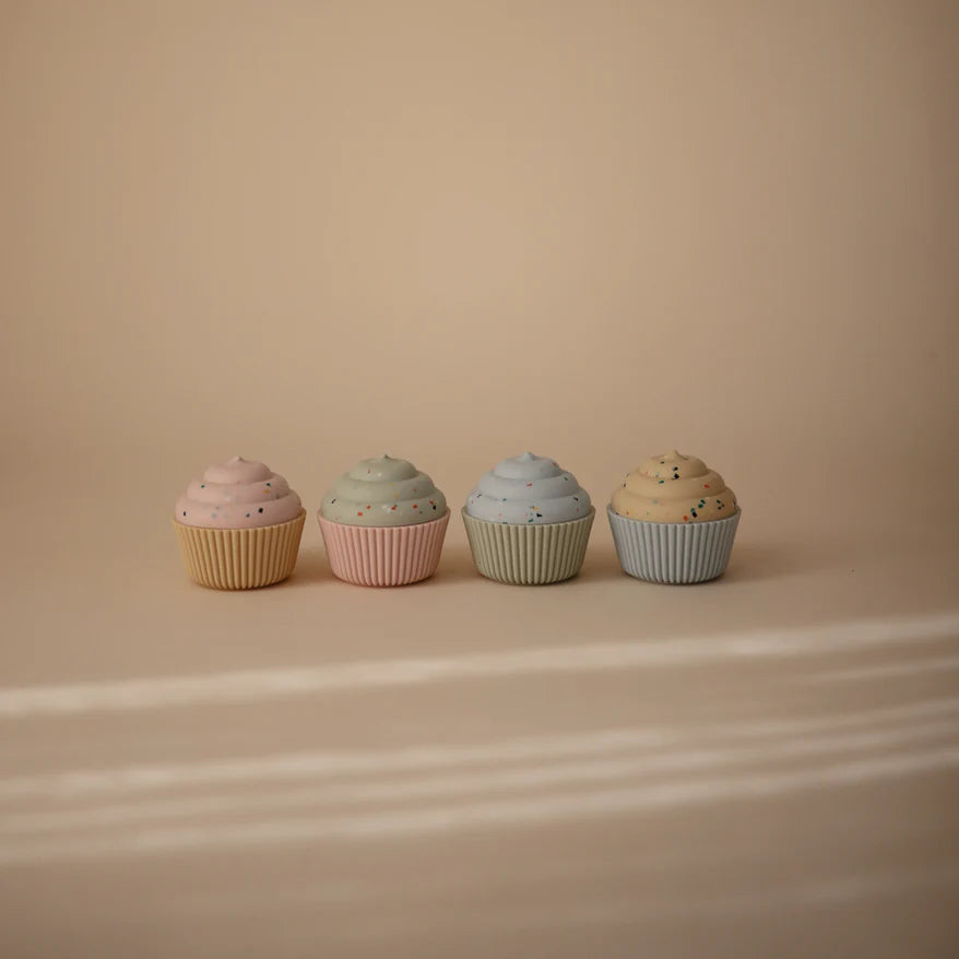Mushie - Play Set - Cupcake Toy - Mabel & Fox