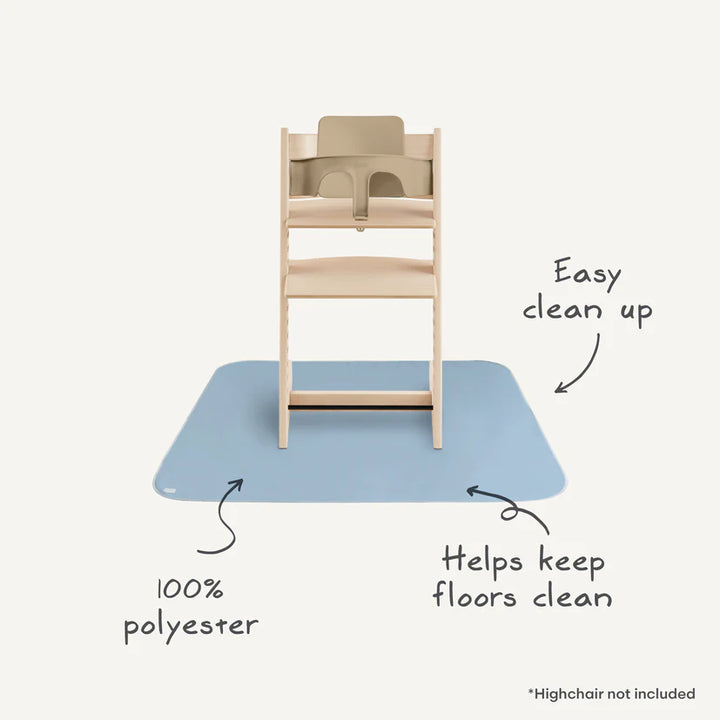 Mushie - Splat Mat - Fog - Mabel & Fox