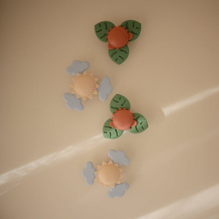 Mushie - Suction Toy - Spinner - Dino - Mabel & Fox