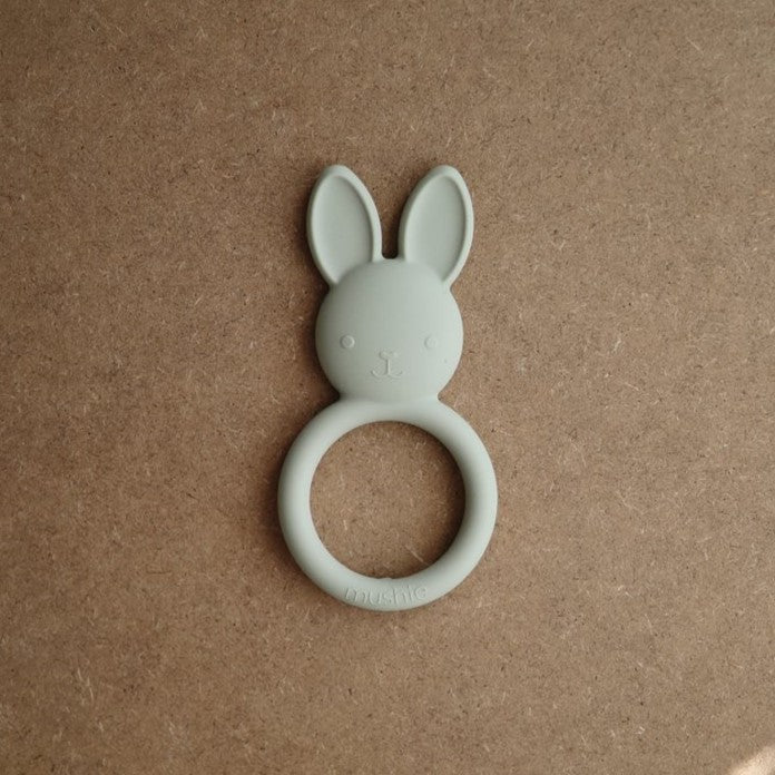 Mushie - Teether - Bunny - Sage - Mabel & Fox