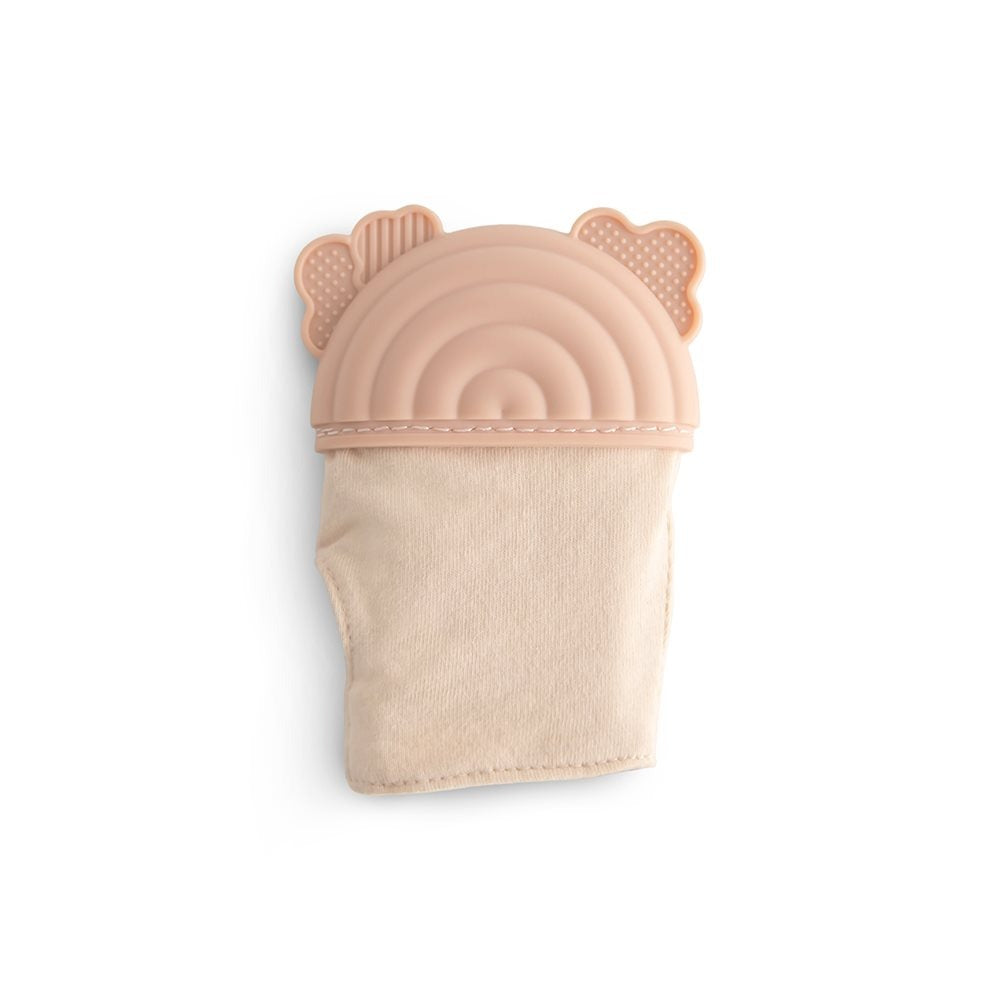 Mushie - Teething Ring - Rainbow - Mabel & Fox