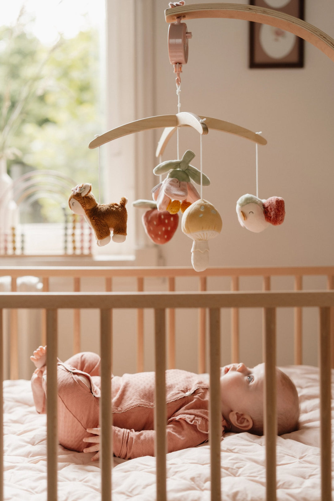 Little Dutch - Wooden Music Mobile - Fairy Garden - Mabel & Fox