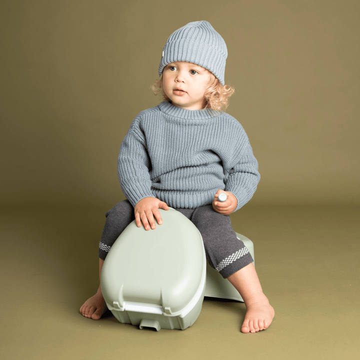 My Carry Potty - Green Pastel - Mabel & Fox