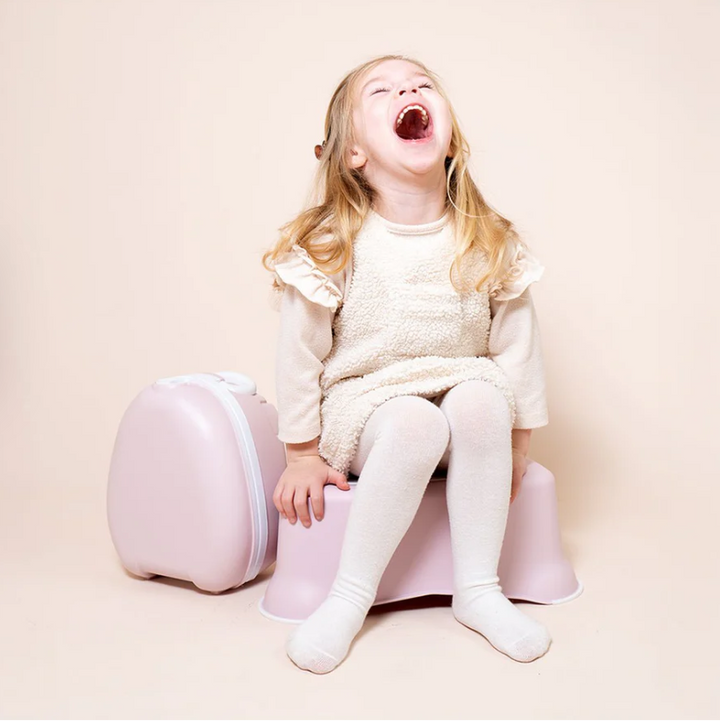 My Carry Potty - My Little Step Stool - Blush Pink - Mabel & Fox