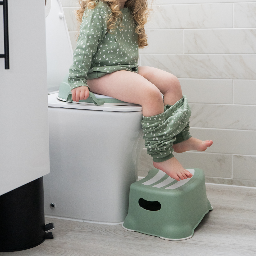 My Carry Potty - My Little Step Stool - Green Pastel - Mabel & Fox