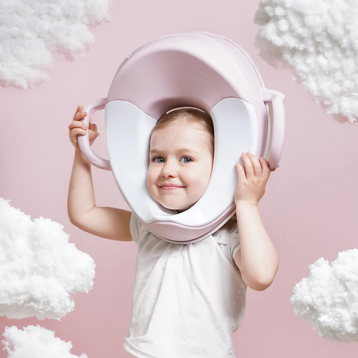 My Carry Potty - My Little Trainer Seat - Blush Pink - Mabel & Fox
