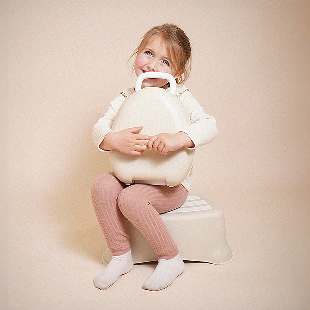 My Carry Potty - Natural Beige - Mabel & Fox