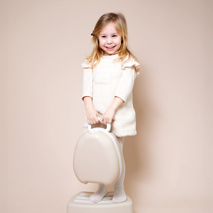 My Carry Potty - Natural Beige - Mabel & Fox