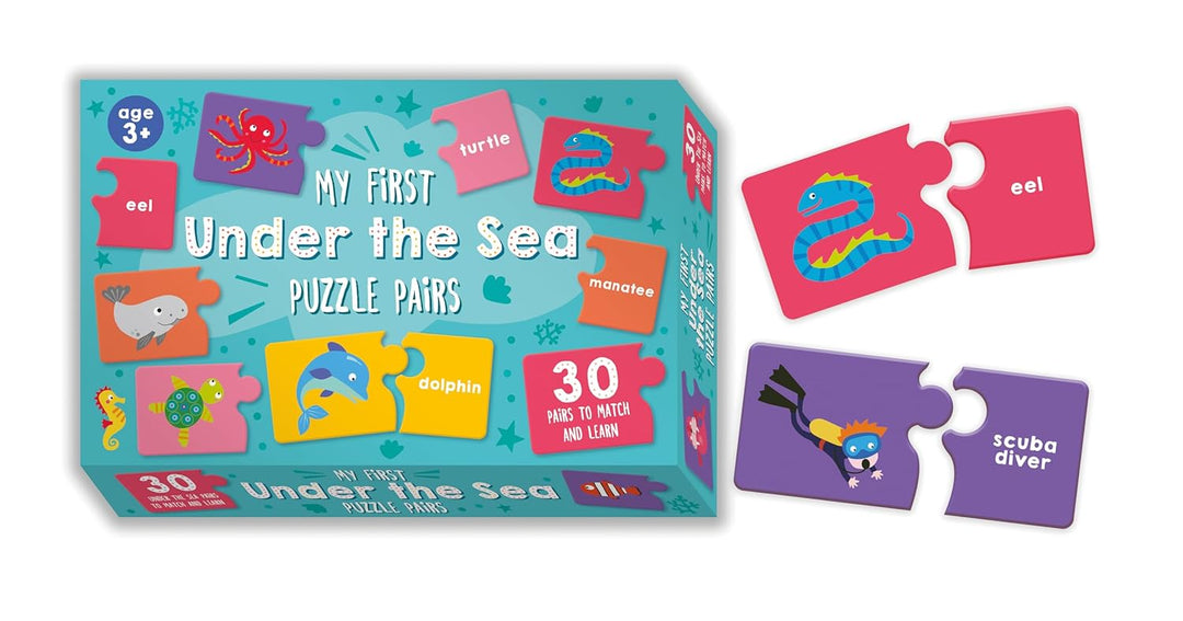 My First Under the Sea Puzzle Pairs - Mabel & Fox